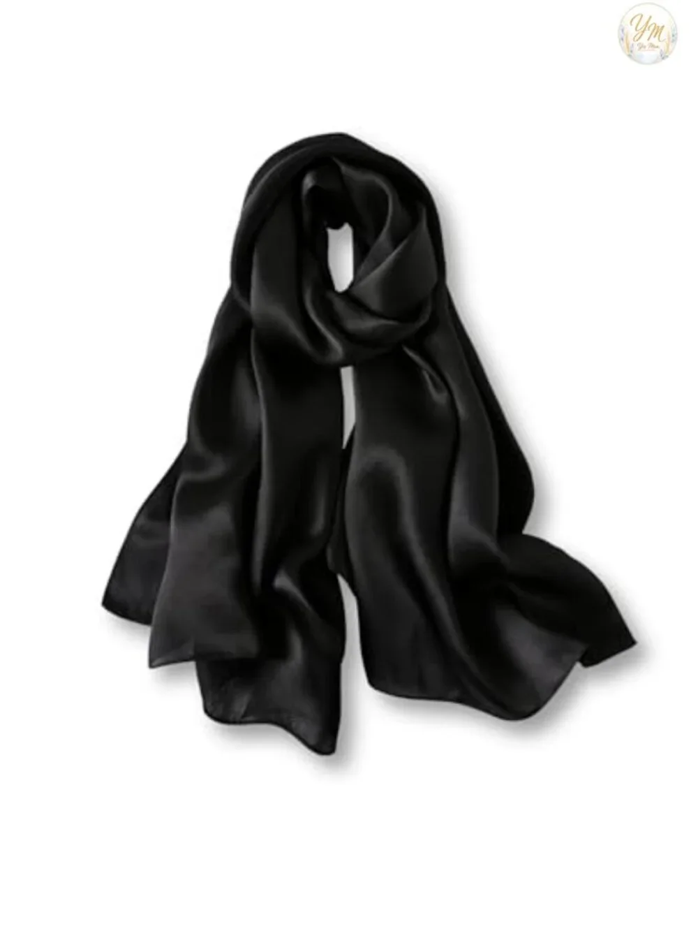 100% Mulberry Silk Scarf for Women Long Wrap 68x21 Luxurious Oblong Shawl